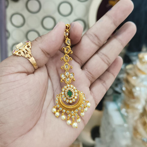 Jadau Bindi Matt Finish ANBI-001