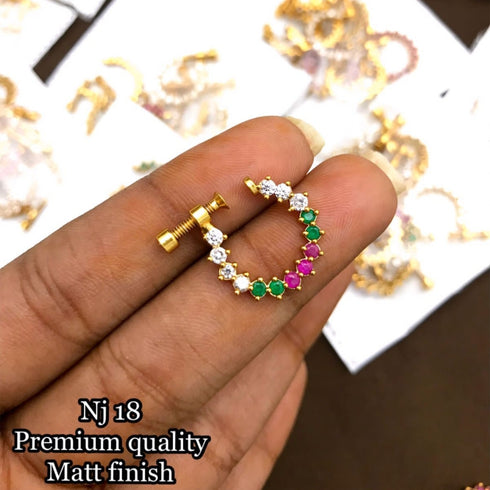 Zircon Nose Ring