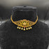 Gold Plated Statement Choker Necklace