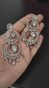 Diamond Look Chandelier Earrings