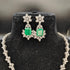 Emerald Necklace with Diamonds